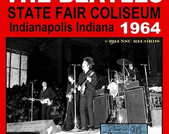 The Beatles Indianapolis indiana 1964 sept 3rd LTD # CD  OOP!!