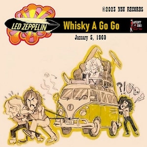 Led Zeppelin Live Whiskey a go go 1969 5 de enero CD de edición limitada