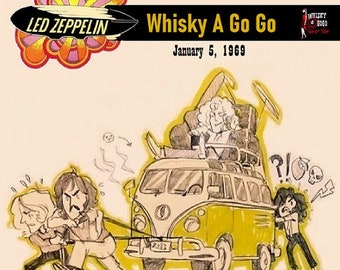 Led Zeppelin Live Whisky a go go 1969 January 5th Limited ED CD