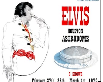 Elvis Presley 6 live shows at the houston astrodome 1970 ltd 6cd
