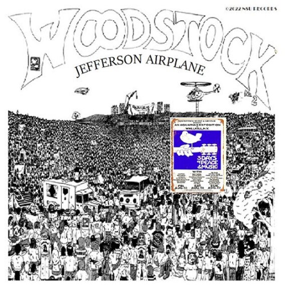 Jefferson Airplane Live at the Woodstock Festival 1969 LTD 2CD - Etsy