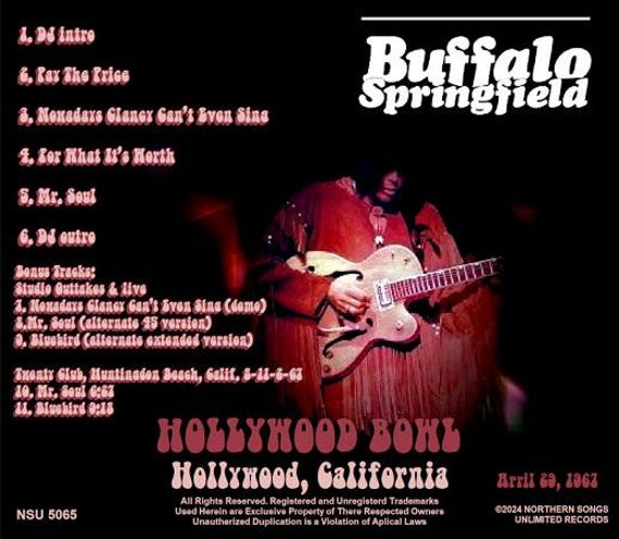 The Buffalo Springfield Live at the Hollywood Bowl 1967 April 29