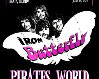 Iron Butterfly Live at pirates world in Dania, Florida 1970 June 19. ltd cd