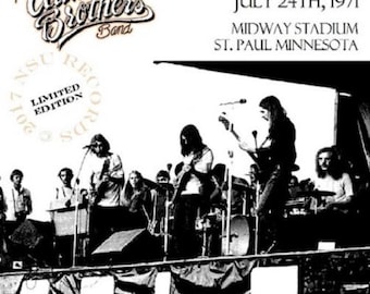 Allman Brothers Band Live Superball Festival Minnesota 1971 Juli ltd cd