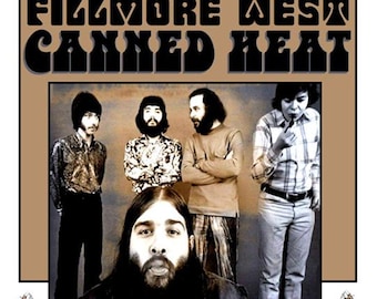 Canned Heat Fillmore west 1969 January 1st, LTD  CD