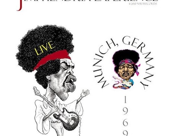 Jimi Hendrix Experience Live in Munich, Germany Jan 19, 1969 LTD CD OOP!