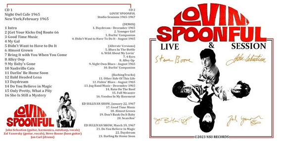 The Lovin' Spoonful Live & Session LTD 2 CD - Etsy