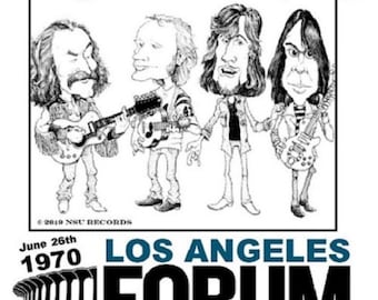 Crosby, Stills, Nash & Young dal vivo al Forum di Los Angeles il 26 giugno 1970 cd