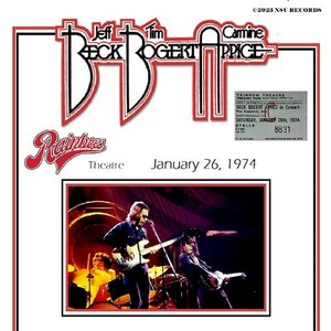 Jeff Beck Live at the Rianbow Theatre in London 1974 January 26th   ltd 2cd