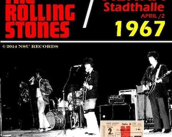 The Rolling Stones Vienna Austria 1967 April 2nd LTD # CD  OOP