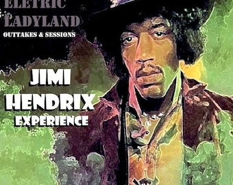 ジミ・ヘンドリックス 直筆サイン入り写真 - エレクトリック・レディ