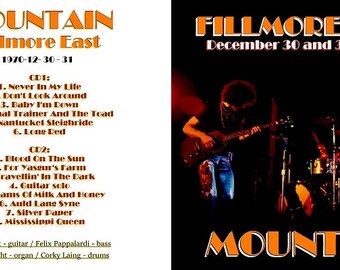 Mountain - Live at the Fillmore East, NY 1970 December 30 Mountain - Live at the Fillmore East, NY 1970 December 30