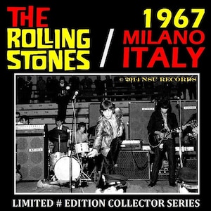 The Rolling Stones Milano Italy 1967 August 4th limited # edition cd OOP!