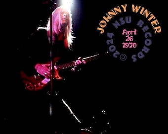 Johnny Winter live in Amsterdam, Holland 1970 April 26th LTD CD
