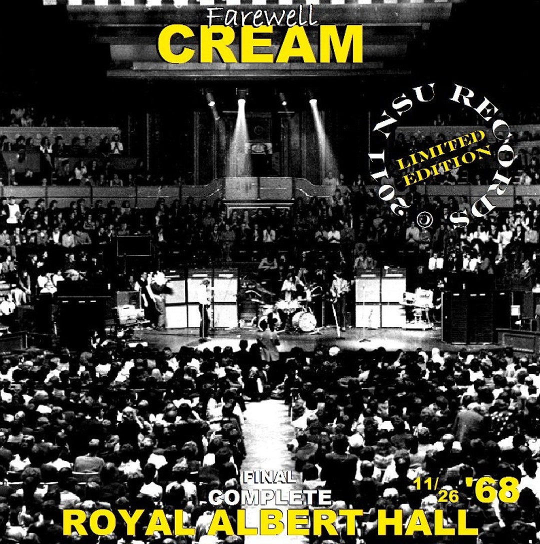 CREAM   HALL 1968 エリッククラプトン Cream - Farewell Concert (Extended Edition) 1968 - YouTube