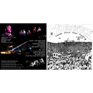 Crosby,Stills,Nash & Young Woodstock 1969 cd image 3