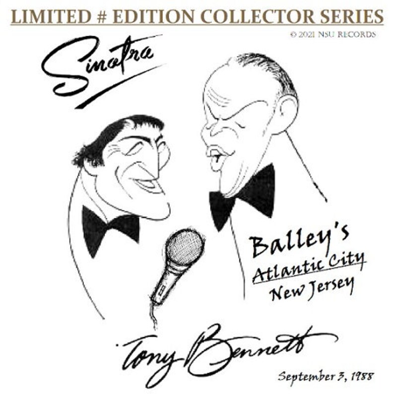 Frank Sinatra With Tony Live at Bally's in Etsy