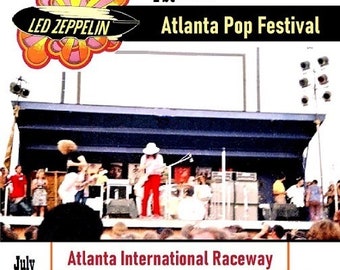 Led Zeppelin Live at the atlanta pop festival 1969 july 5th limited ed cd