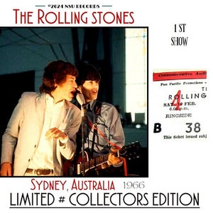 The Rolling Stones Sydney, Australia 1966  February 18th  LTD # CD