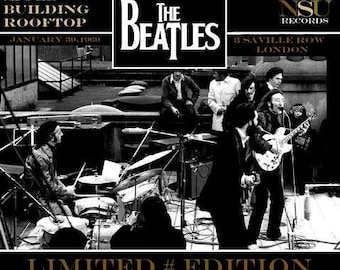 Concierto de los Beatles en la azotea de Apple, edición limitada de 3 CD. ¡Agotado!