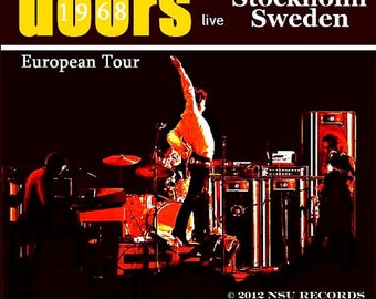 The Doors Live Stockholm Sweden 1968 September 20th ltd 2cd "OOP!