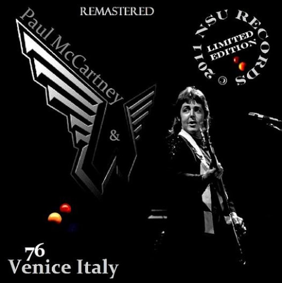 Paul Mccartney & Wings Live in Venice 9-25-1976 Ltd 2cd - Etsy