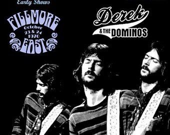 Derek And The Dominos Fillmore East 1970 Oct 23 & 24th, Early Shows LTD  4CD