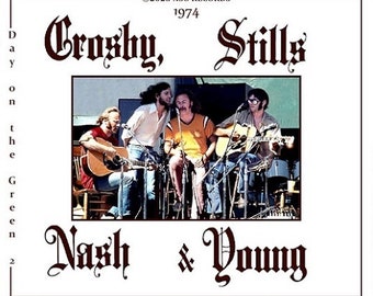 Crosby, Stills, Nash & Young na żywo w Day on the Green 1974, 14 lipca, 3 płyty CD