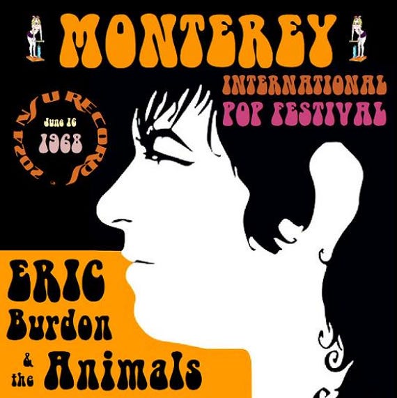 Eric Burdon and the Animals Live at the Monterey Pop Festival 1967
