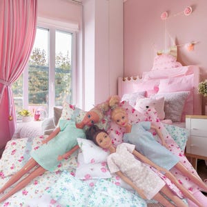 Abiti Cosplay 1/6 Vestito A Quadretti Rossi Per Bambole Barbie 11 - Foto 3