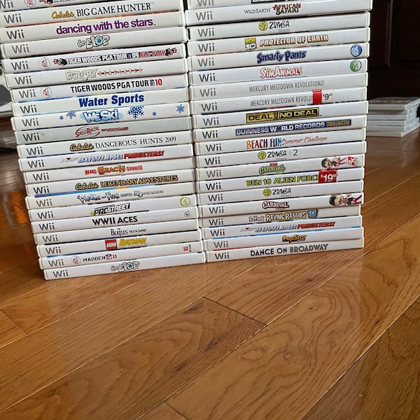 Wii games 5.00 each