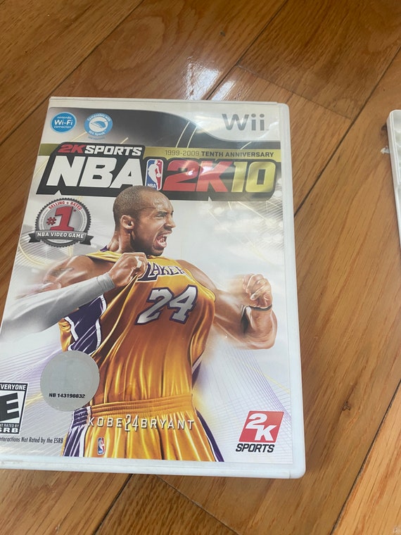 NBA 2K10( Kobe Bryant) Wii Game - Etsy