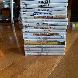 Nintendo Wii games  7.00