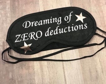 Máscara personalizada para dormir para los ojos