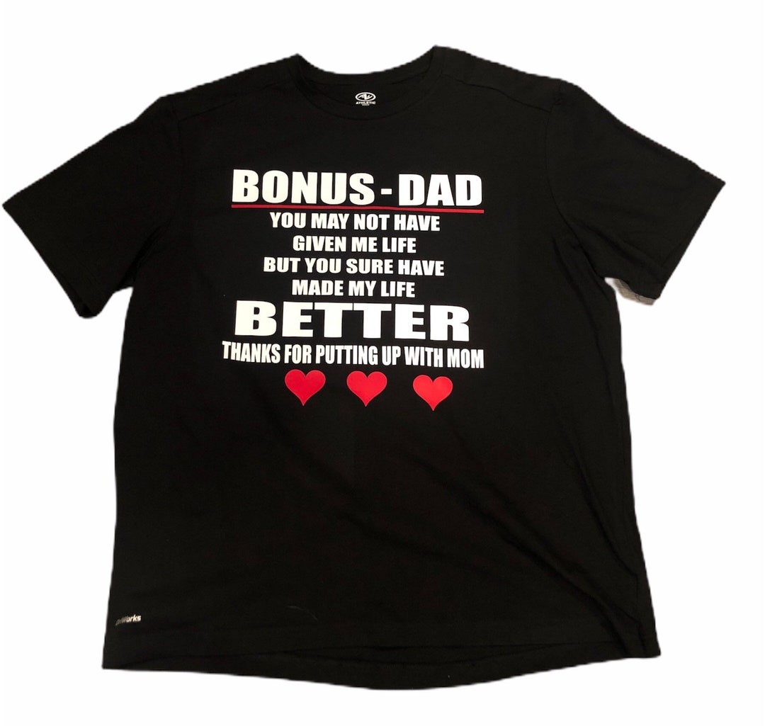 Bonus Dad T Shirt
 Bonus Dad T Shirt Etsy