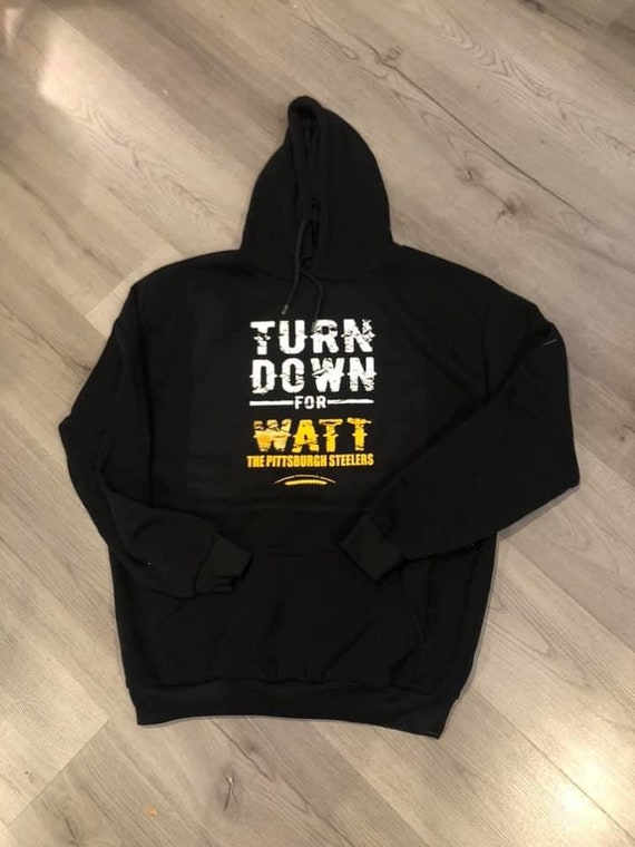 custom steelers hoodie. Turn down for watt Steelers hoodie