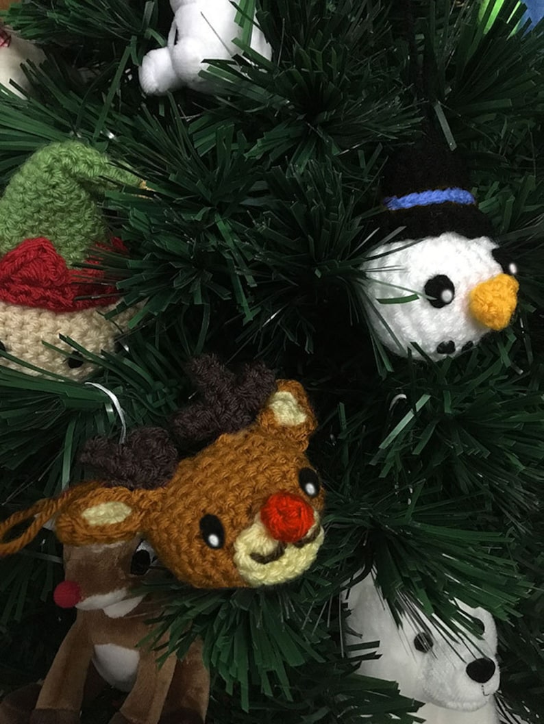 Little Holiday Appliques Christmas Collection Crochet Pattern Etsy