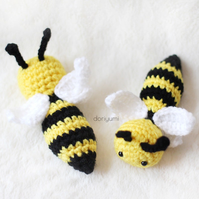 The Bee-utiful Bees Crochet Pattern Save the Bees image 5