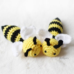 The Bee-utiful Bees Crochet Pattern Save the Bees image 2