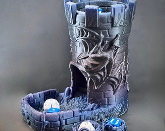 Dragon Castle Dice Tower, board game dice roller