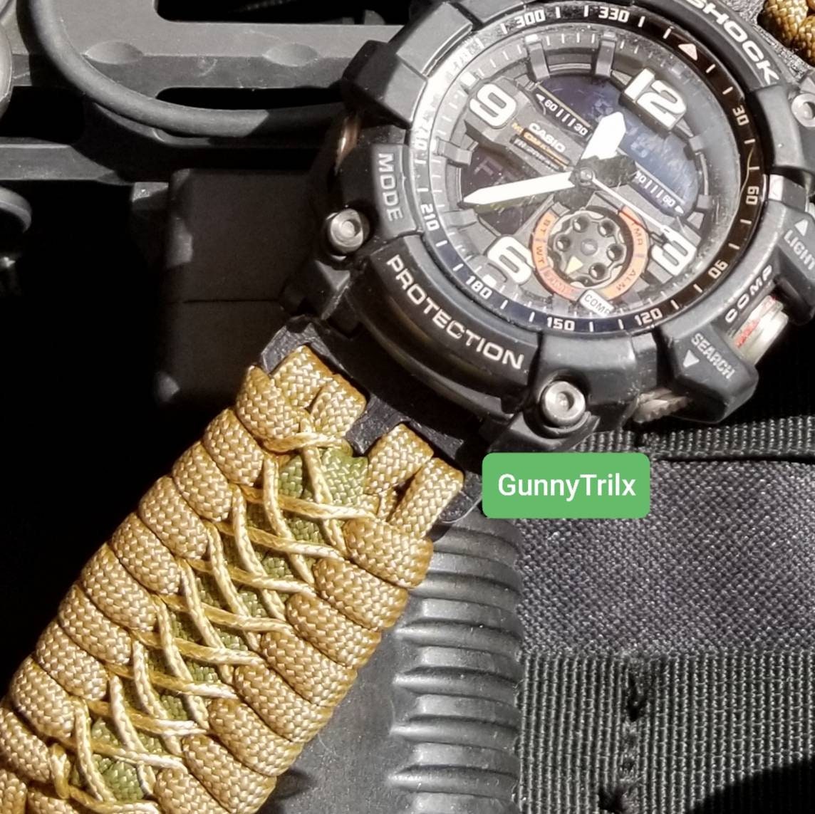 G-shock Pathfinder Protek Paracord Watch Band Premium Strap - Etsy