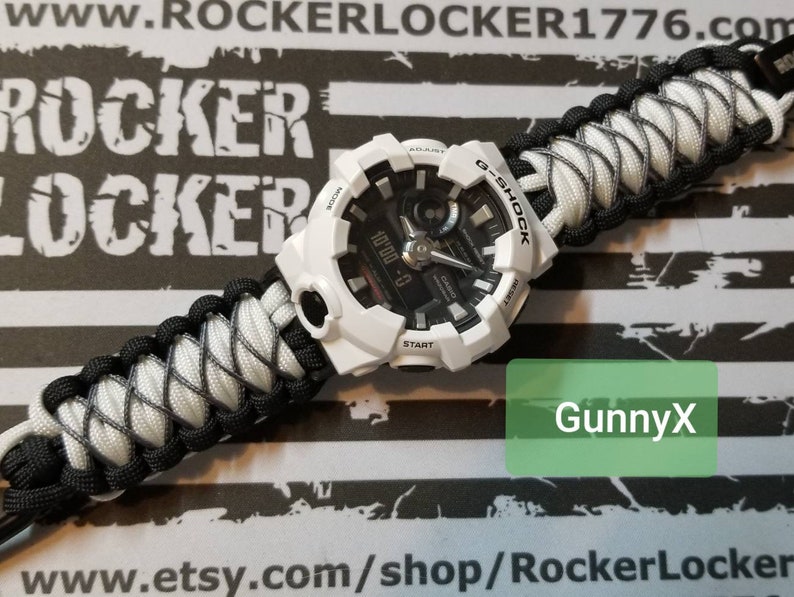 GShock Pathfinder Protek Paracord Watch Band Premium Strap Etsy