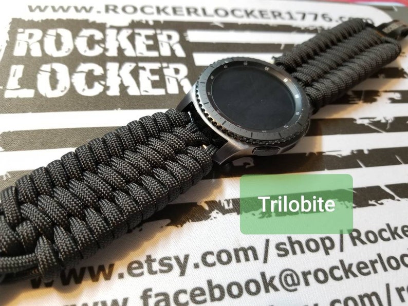 Samsung: Galaxy Smartwatches Paracord Watch Band Standard Strap image 4