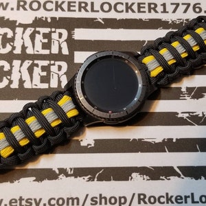 Samsung: Galaxy Smartwatches Paracord Watch Band Standard Strap image 6