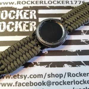 Samsung: Galaxy Smartwatches Paracord Watch Band Standard Strap image 7