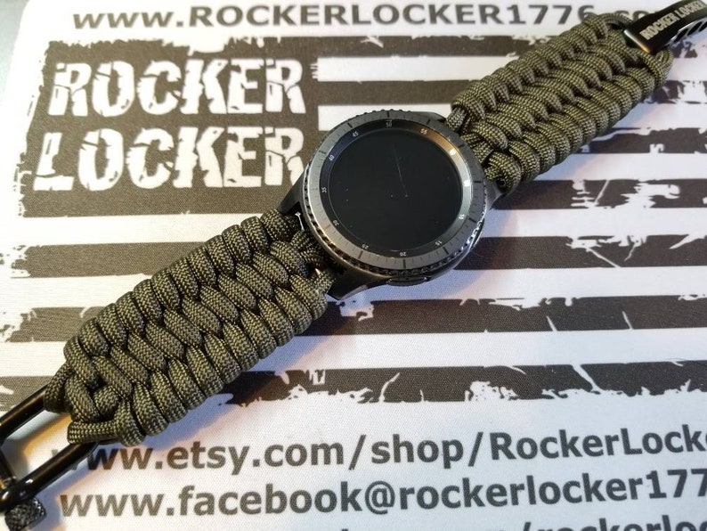 Samsung: Galaxy Smartwatches Paracord Watch Band Standard Strap image 7