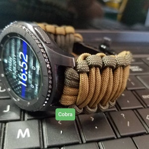 Samsung: Galaxy Smartwatches Paracord Watch Band Standard Strap image 2