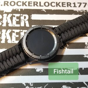 Samsung: Galaxy Smartwatches Paracord Watch Band Standard Strap image 5