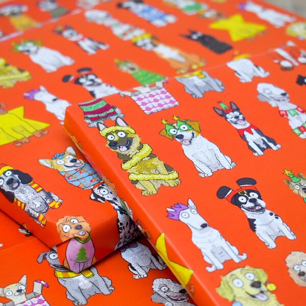 2 Pack Wrapping Paper Wedding Kraft Wrapping Paper Cardboard Paper - View #2