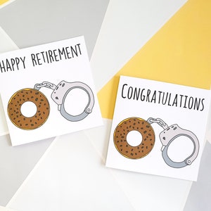 Police Officer, Police Congratulations, Police Retirement Card, Police Academy, Police Wife, Law Enforcement, Academy Gift Card image 7